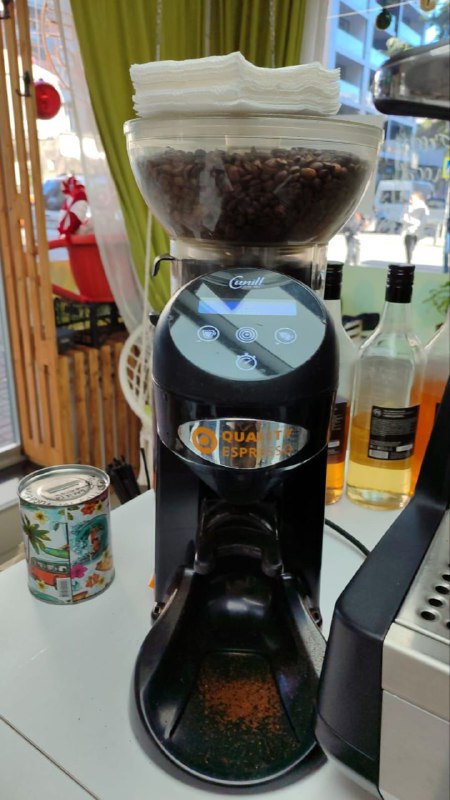 профессиональная Кофемашина + кофемолка 3