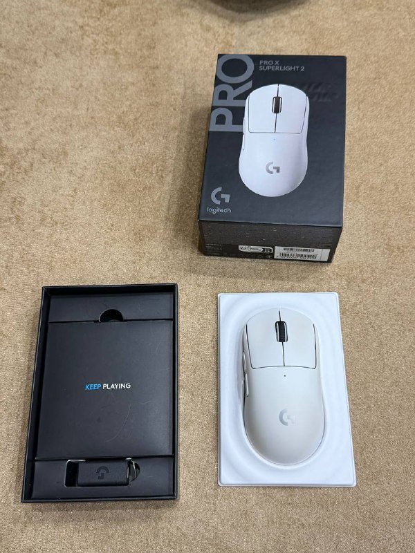Logitech G PRO X SUPERLIGHT 2 мышка, PRO X WIRELESS наушники