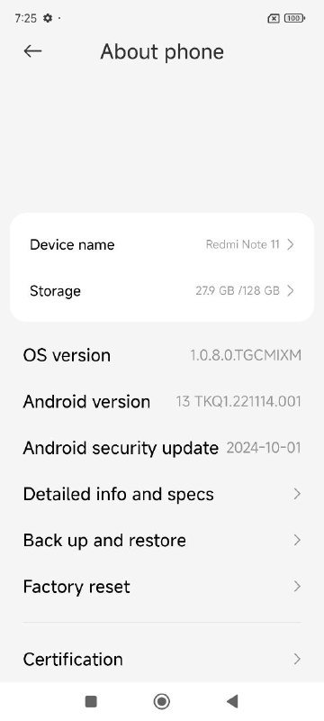 Телефон Redmi Note 11 3