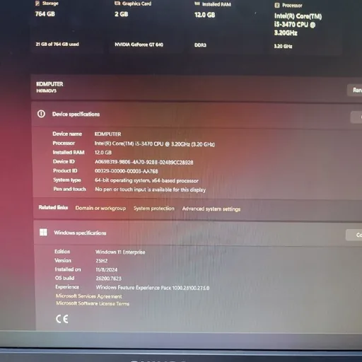 Компьютер i5-3470 с монитором Philips 27"