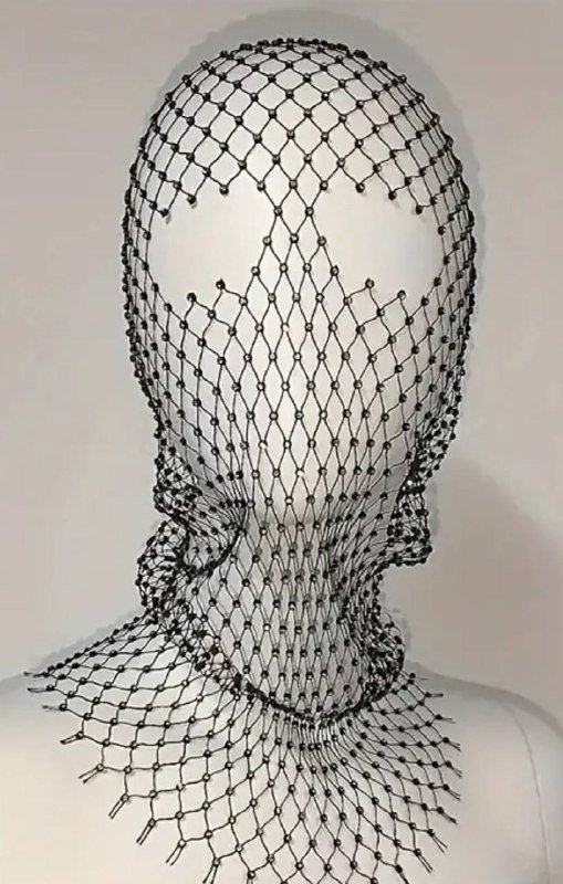 Сетка эластичная с камушками для фотосессий 4