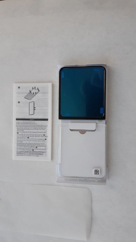 Samsung Z Flip5 FlipSuit Case голубая пластина 3