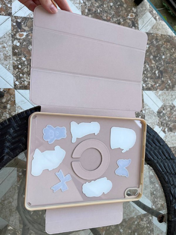 Розовый чехол для ipad air 4 5 6 2