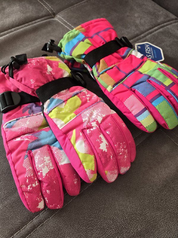 Женские и мужские лыжные перчатки