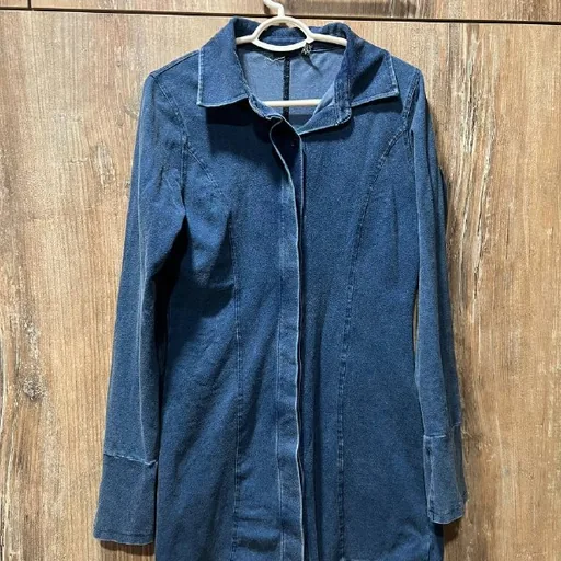 Платье джинсовое