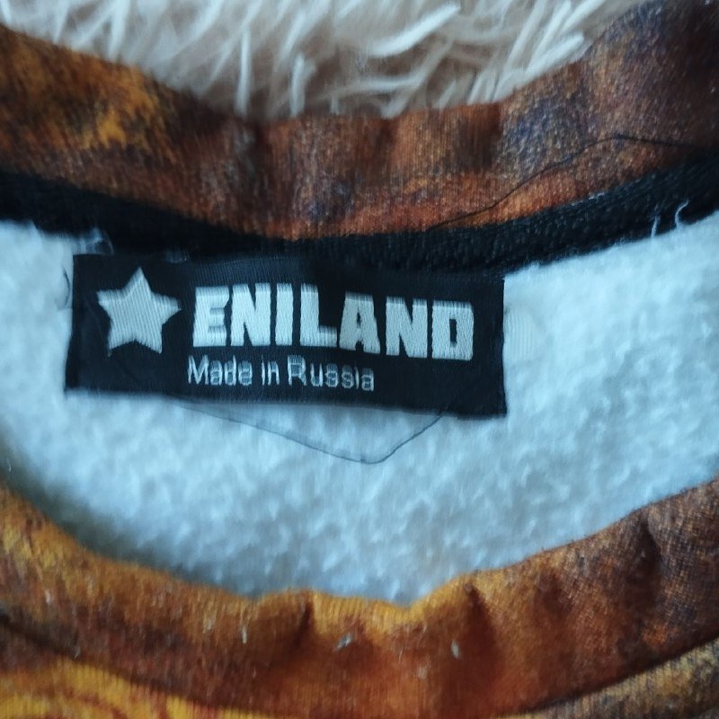 Толстовка ENILAND с оригинальным принтом 2