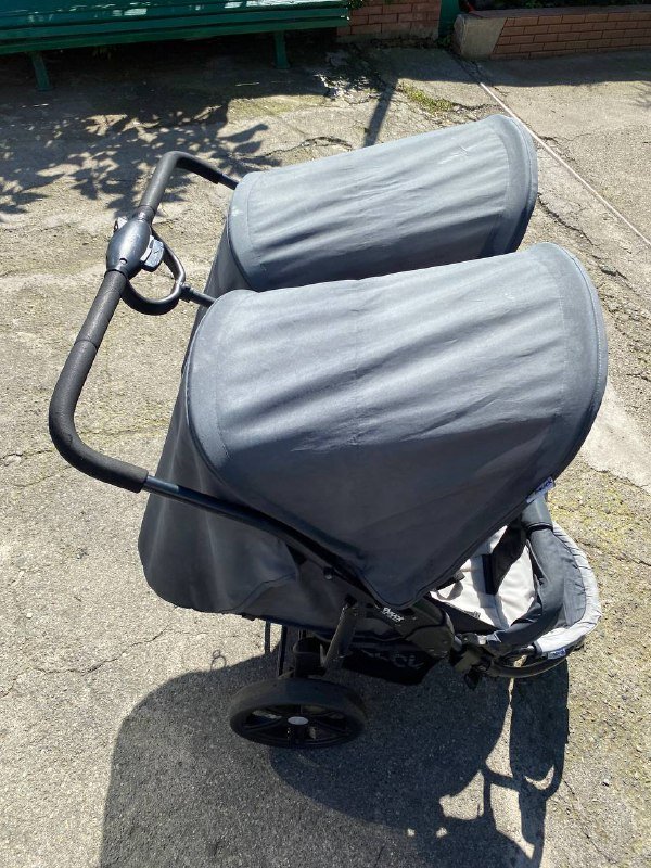 Коляска двойная 2