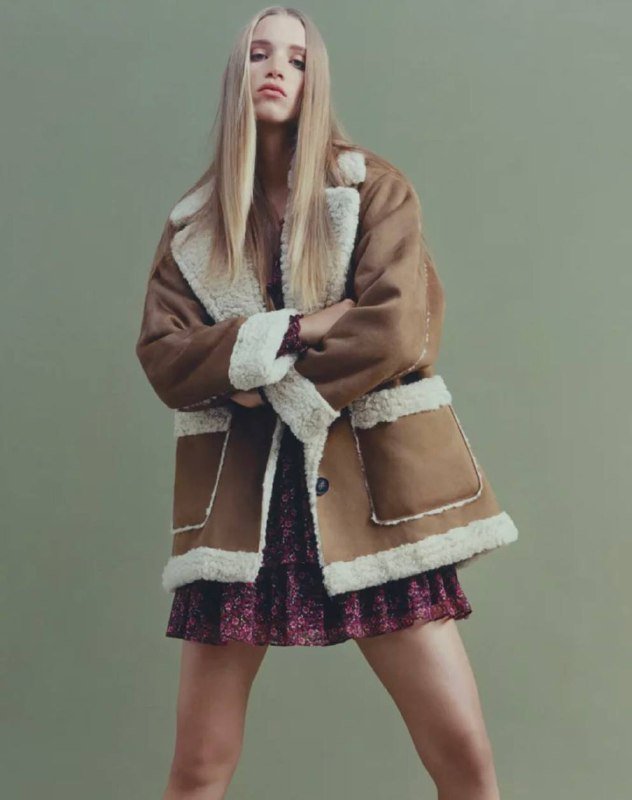 Дубленка размер М 5