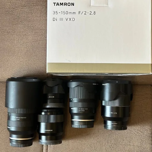 Объективы Tamron и Samyang, камеры Sony