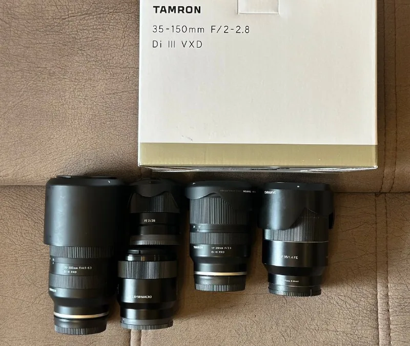 Объективы Tamron и Samyang, камеры Sony 1
