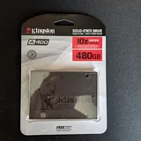 SSD Kingston A400 480Gb, флешка Kingston 250Gb, SSD M2 NVMe Toshiba 3