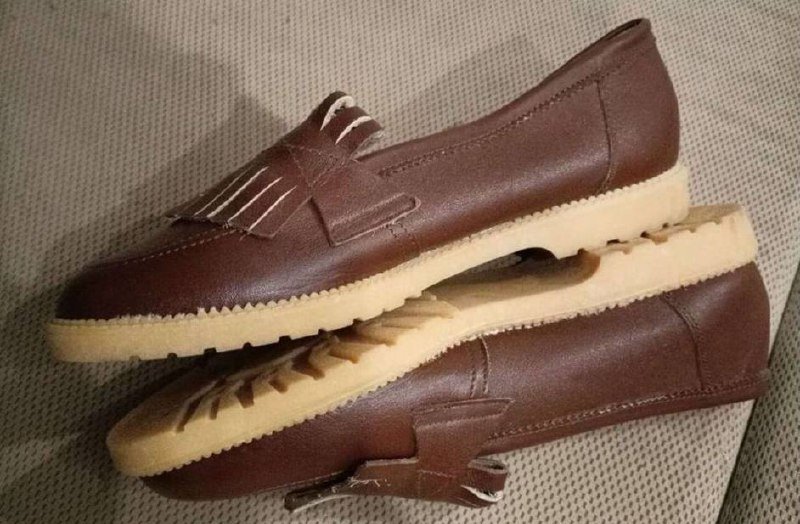 Винтажные лоферы женские СССР размер 39 3