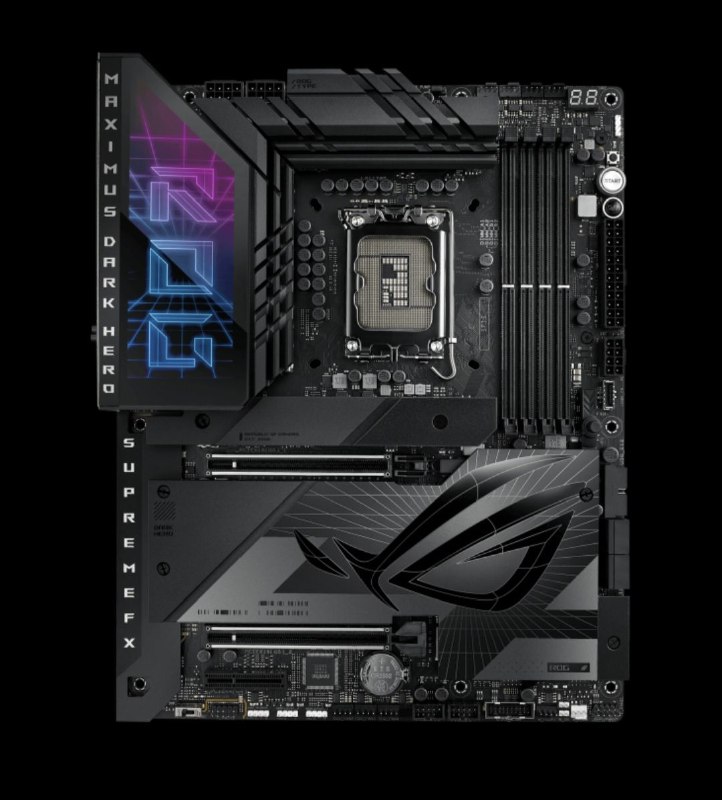 Процессор Intel i7 14700k и материнская плата Asus ROG Maximus Z790 Dark Hero 2