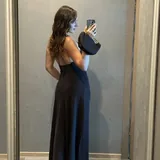 Коричневое платье Zara 1
