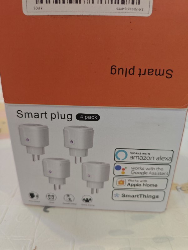 Умная розетка Wi-Fi комплект 4 штуки 2
