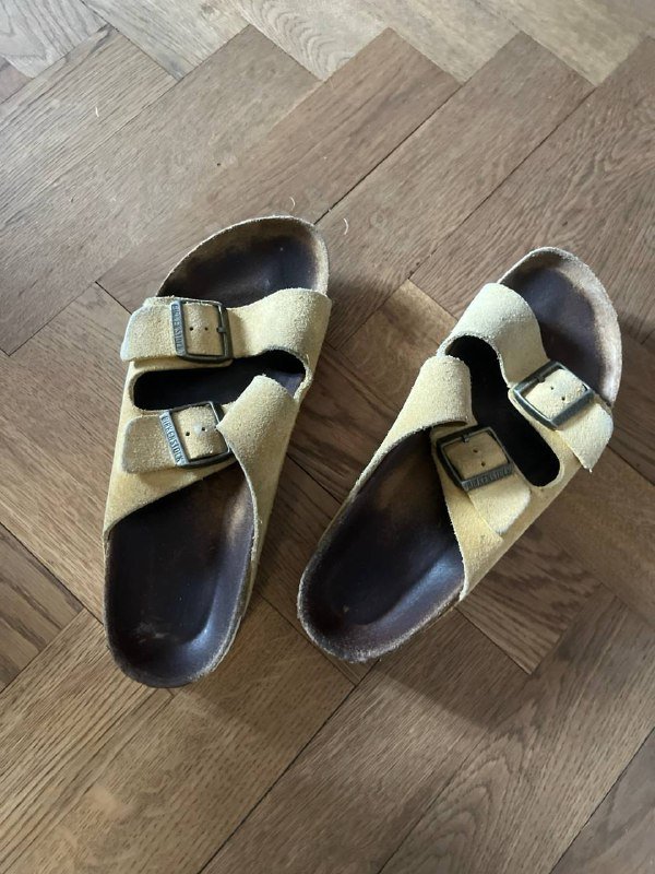 Анатомические BIRKENSTOCK, размер 40, мужские с ортопедической стелькой