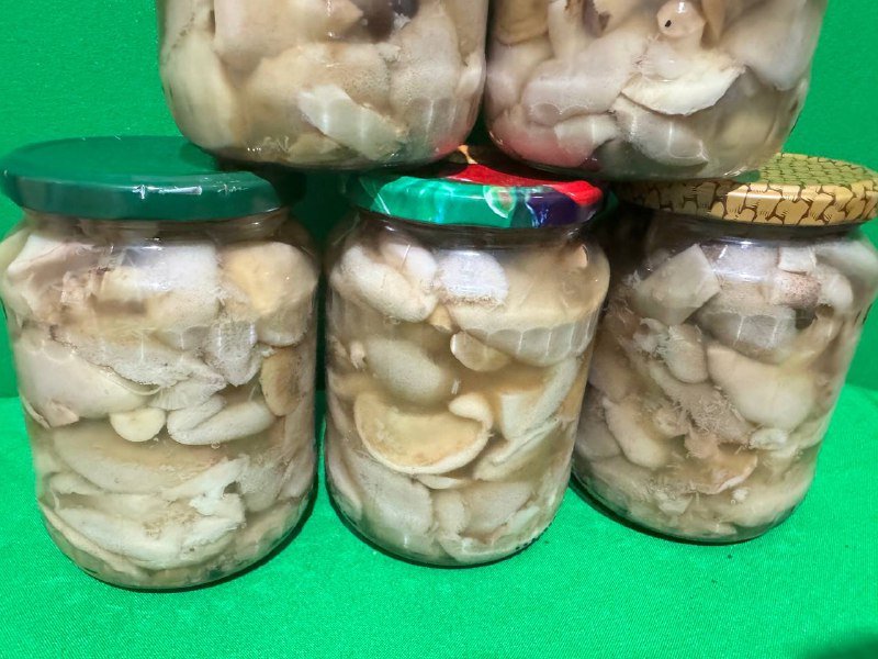 Маслята маринованные банка 720 грамм 4