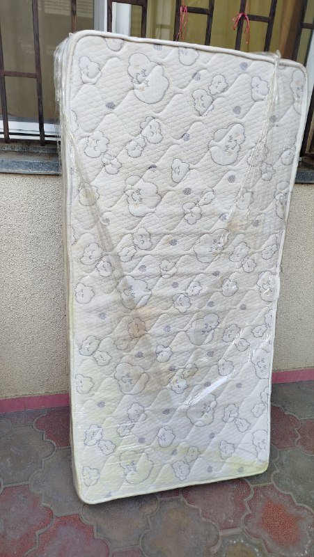 Беспружинный матрас с наматрасником 160х80 3