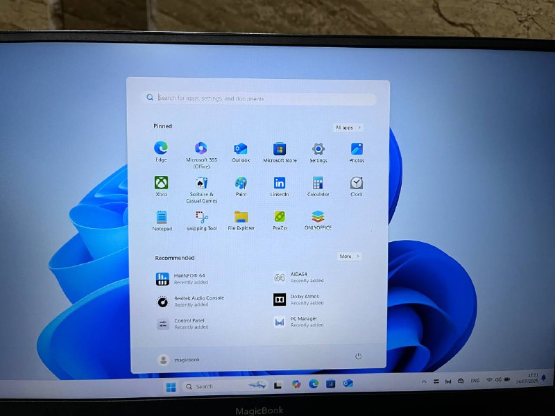 Ноутбук Huawei Honor MagicBook 15,6 Ryzen 5 3500U 8GB 256GB SSD 8