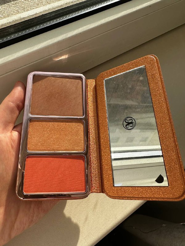 ANASTASIA BEVERLY HILLS palette, Mina blush and powder 2