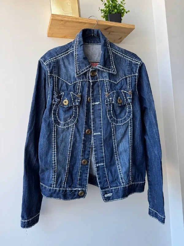 Джинсовая куртка True Religion 1