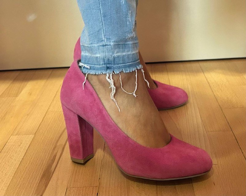 Туфли экозамш 39 размер 3