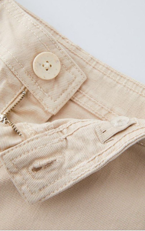 Джинсы ZARA MARINE 13-14 лет светло бежевые 3