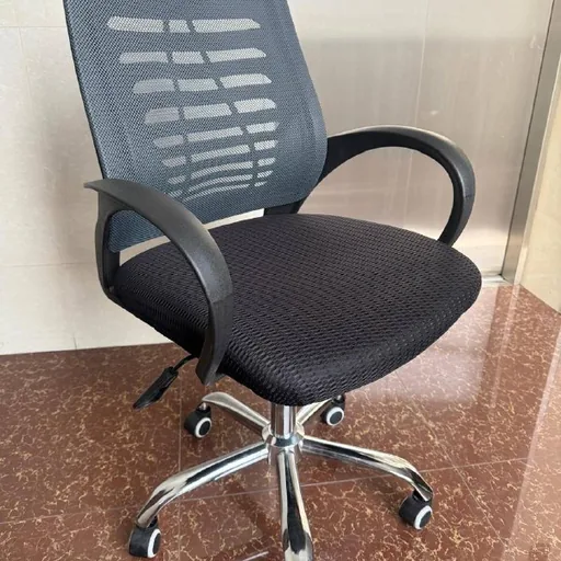 Tables, wheeled chairs, regular chairs