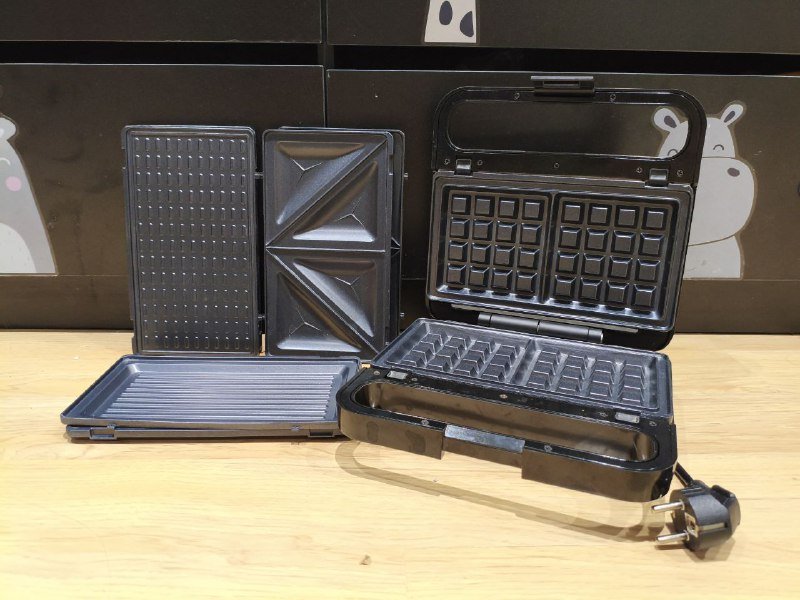 Вафельница электрическая Brayer BR2309, запчасти от блендера Philips HR2545/00 1