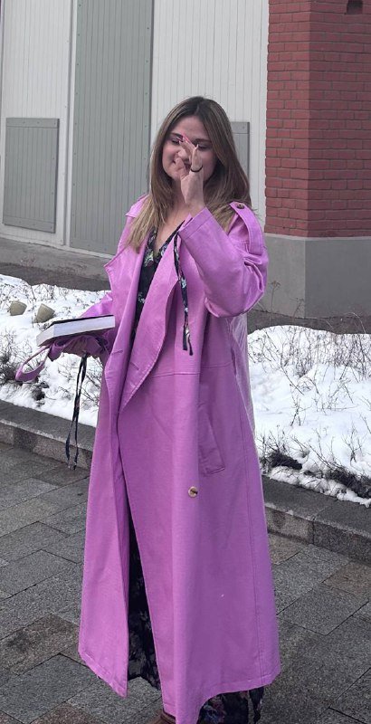 Стильный плащ с поясом 2