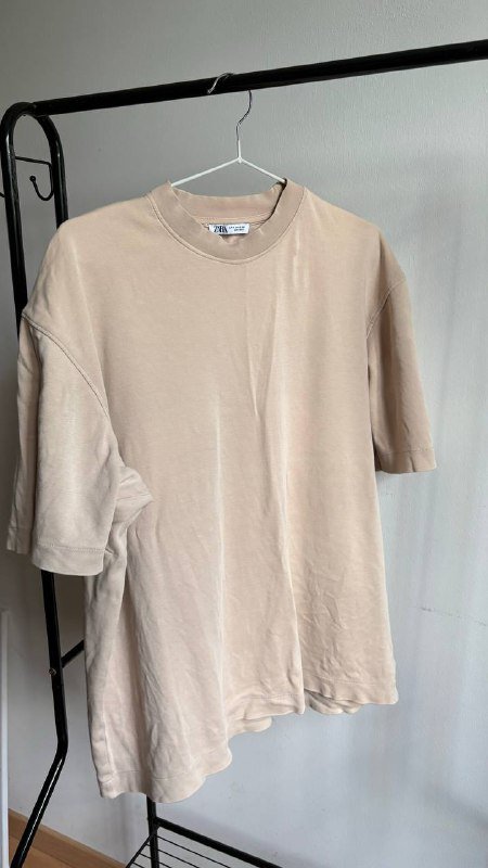 Футболка Zara размер М оверсайз