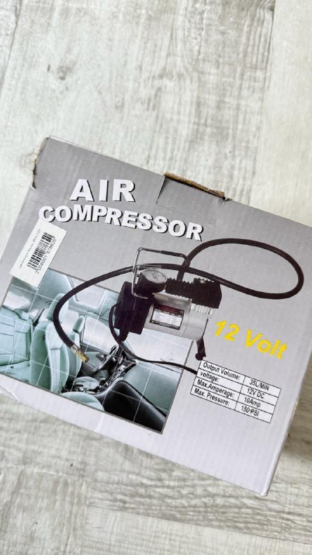 Автомобильный компрессор насос