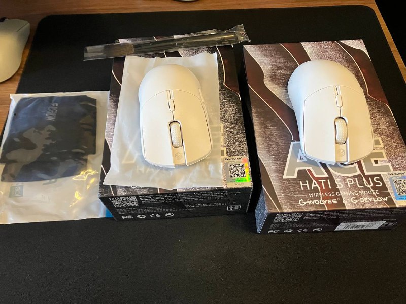 Беспроводная игровая мышь G-Wolf Hati S Plus Ace 3