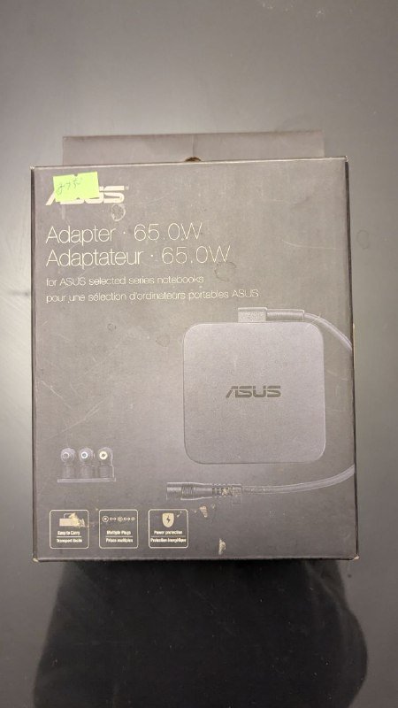 ASUS 65.0W adapter for notebooks