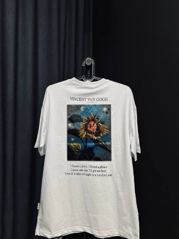 Футболки ван гога XL oversize 2