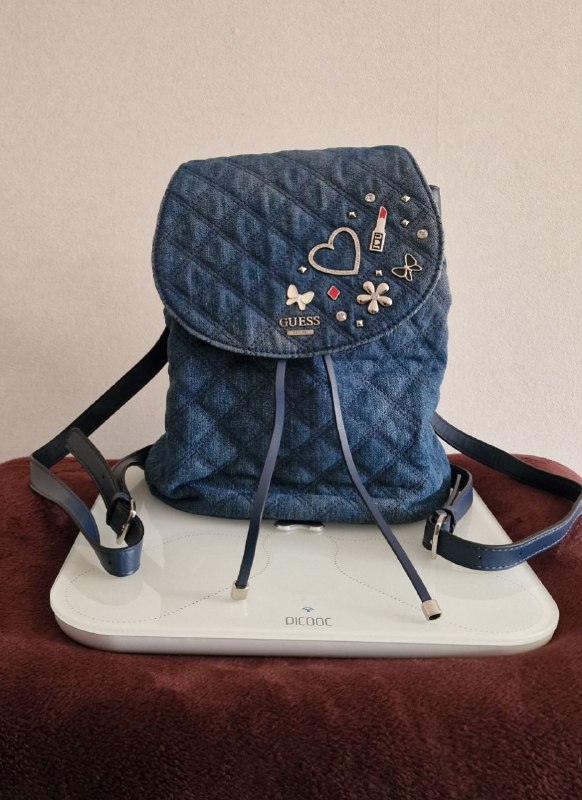 Джинсовый рюкзак Guess оригинал
