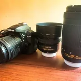 Nikon D5300, 3 объектива, карта памяти, зарядное устройство 2