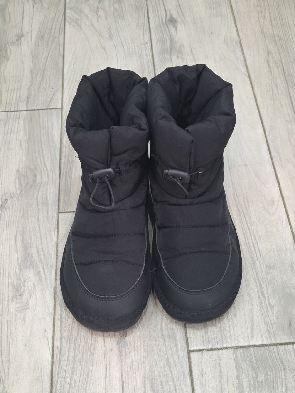 Женские черные зимние ботинки 38-39 размера 2