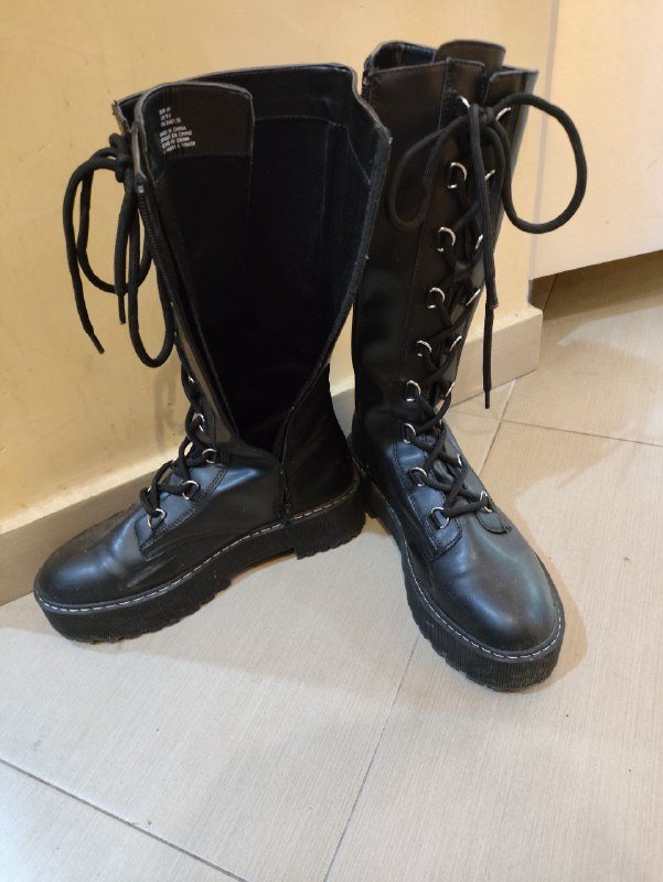 Женские высокие сапоги H&M 41 размер 2