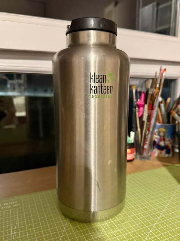 Термос бутылка для воды klean kanteen 2 литра