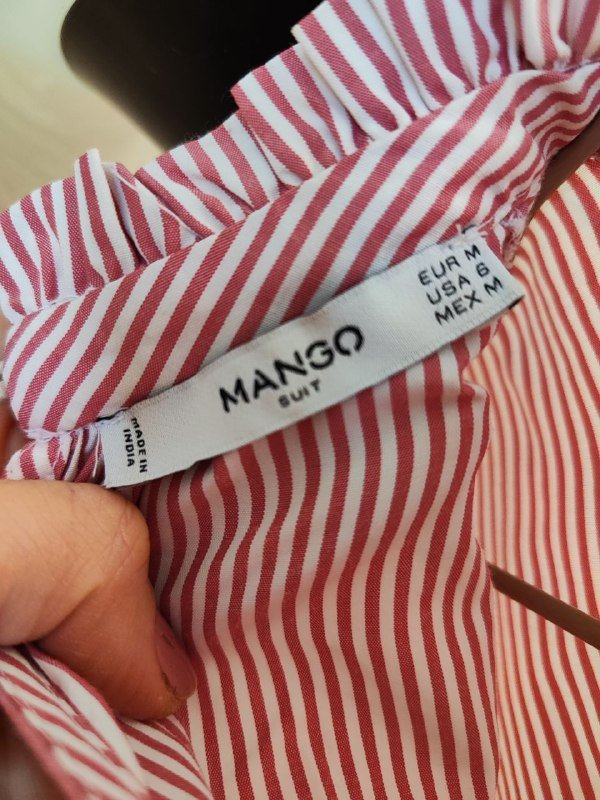 Рубашка блуза MANGO 3