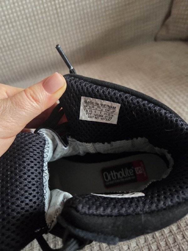 Мужские ботинки размер 41 черные