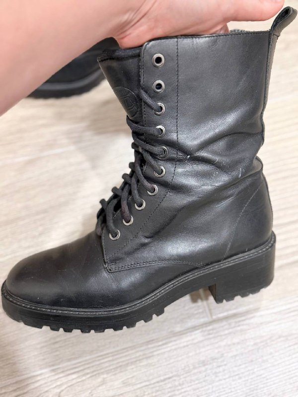 Ботинки Massimo Dutti натуральная кожа размер 37 2