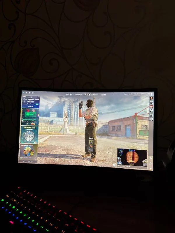 Samsung C24FG7, Logitech G Pro X Superlight 2 1