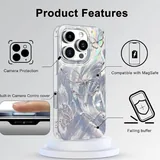 Чехол на iPhone 16 Pro Max серебрянный 4