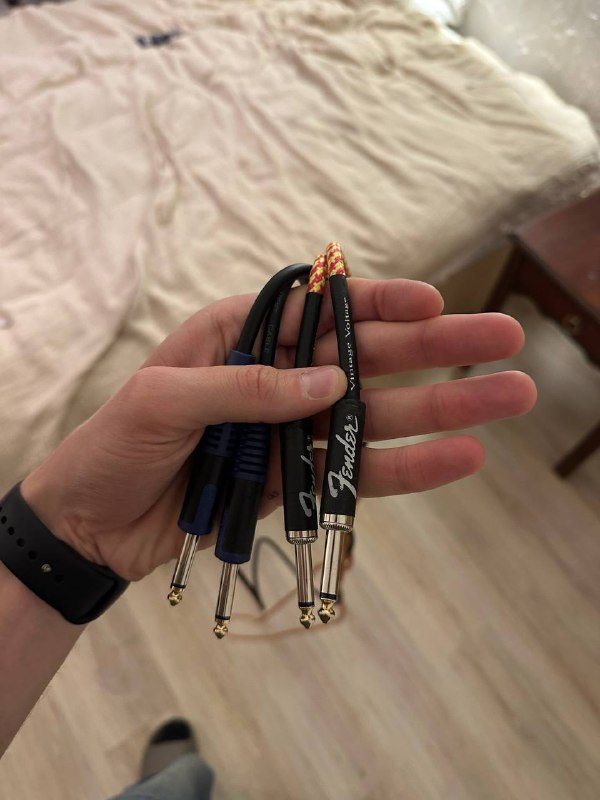 Кабели джек на джек для гитары Fender и Quik Look