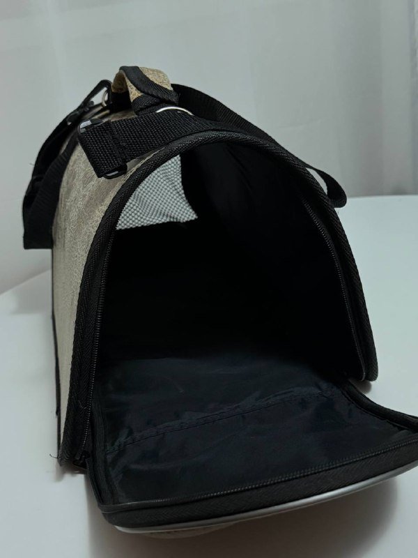 Кожаная переноска для кошек и собак до 3-4 кг 2