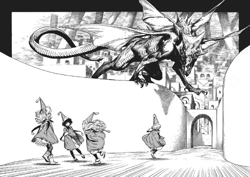 Манга Witch Hat Atelier тома 1 и 2 на английском 3