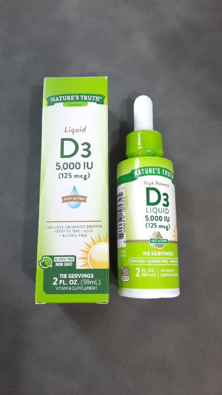 Витамин D3 liquid 5000 IU 59 мл