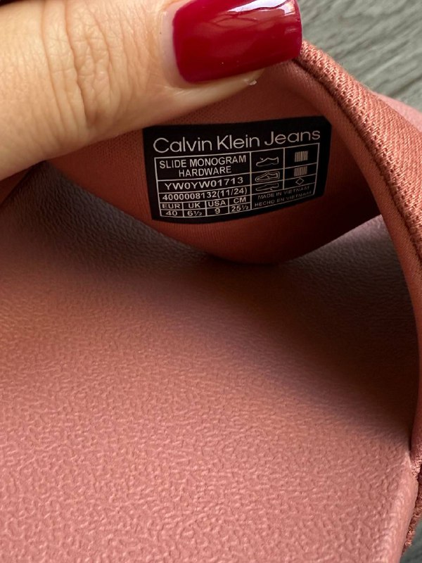 Женские шлепки Calvin Klein 39-40 размер 1